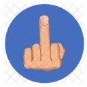 Mittelfinger Hand Icon