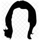 Mittel Gewellt Glyphe Symbol
