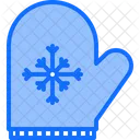 Mitten Mittens Winter Glove Icon