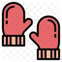 Mitten Gloves Hand Icon