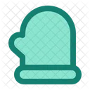 Mitten Protection Gloves Icon
