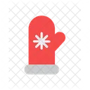 Mitten Element Holiday Icon