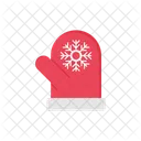 Mitten Gloves Christmas Icon