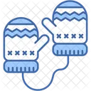 Mitten Gloves Accessory Icon