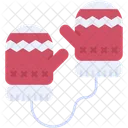 Mitten Gloves Accessory Icon