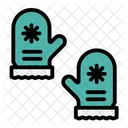 Mitten Winter Christmas Icon