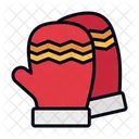 Mittens Winter Clothing Accessory Icon
