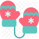 Mittens Gloves Winter Clothing Icon