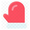 Mitten Cold Clothes Icon