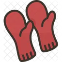 Mittens Glove Winter Icon