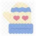 Winter Gloves Christmas Icon