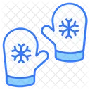 Mittens Gloves Gauntlets Icon