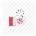 Mittens Christmas Gloves Icon