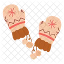 Mittens Gloves Mitts Icon