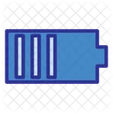 Mittlere Batterie  Symbol