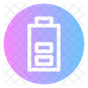 Mittlere Batterie  Symbol