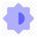 Mittlere Helligkeit Leuchtkraft Helligkeit Symbol