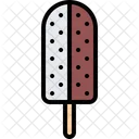 Mix Eis Am Stiel Schokolade Vanille Stick Schokolade Symbol