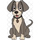 Mixed Breed Dog  Icon
