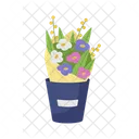Mixed Flower Bouquet  Icon