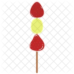 Mixed fruits glass candy  Icon