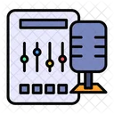 Mixer Equalizer Regulator Icon