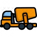 Mixer Truck Business Icon