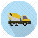 Mixer Construction Truck Construction Truck Transport Icon