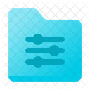 Folder Data Document Icon