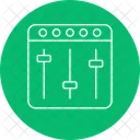 Kitchen Blender Equalizer Icon