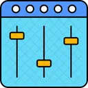 Kitchen Blender Equalizer Icon