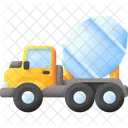 Mixer Truck Truck Concrete Mixer Icon