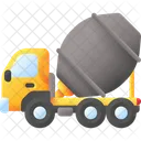 Mixer Truck Truck Concrete Mixer Icon