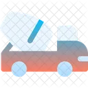 Mixer Truck Automobile Lifter Icon