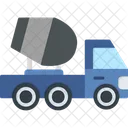 Mixer Truck Food Vector Icon