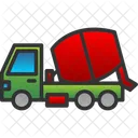 Mixer Truck Cement Mixer Icon