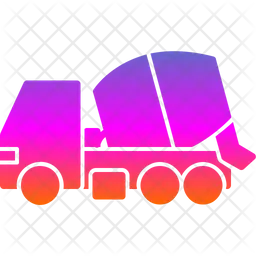 Mixer Truck  Icon