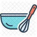 Mixing Bowl Bowl Hand Blender Icon