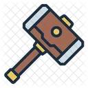 Mjolnir Hammer Thor Hammer Viking Icon