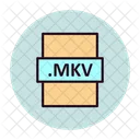 File Type Mkv File Format Icon