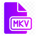 Mkv Video File File Type Icon