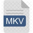 Mkv Arquivo Formato Ícone