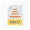 Mkv Dateien Dokument Symbol