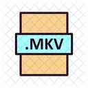 MKV Datei MKV Dateiformat Symbol