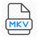 MKV-Matroska-Multimediacontainer  Symbol