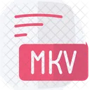 Mkv Matroska Video Flat Style Icon Icon