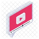Video Message Media Message Video Mail Icon
