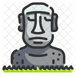 Moai Emoji PNG - Download Free & Premium Transparent Moai Emoji