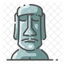 Moai Easter Island Icon
