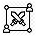 Moba Game Battle Symbol